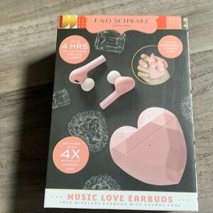 F.A.O Schwarz Music Love Earbuds.